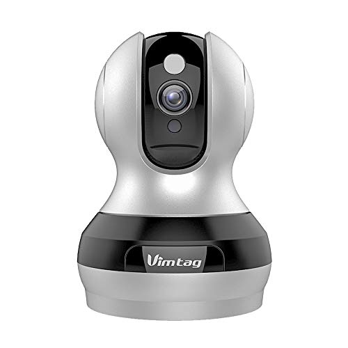 Vimtag 3MP Ultra HD 1536P Smart WiFi IP Camera,Wireless Indoor Camera Two-Way Audio,Motion Detection Alarm,Night Vision,Pan/Tilt/Zoom Monitor Home Surveillance,Cloud Service,Compatible Alexa