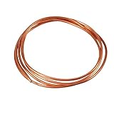 tubo cobre flexible 1/4 MARAVILLOSA PLASTICIDAD --- Plasticidad maravillosa, fácil de mecanizar bajo presión fría y caliente