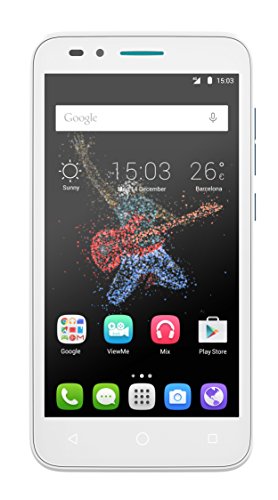 Alcatel Go Play smartphone d  bloqu   4G  Ecran   5 pouces - 4 Go - 1 Go RAM - Waterproof IP67 - Android Lollipop 5 0 2  Bleu Blanc