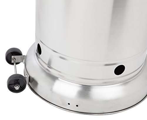 AmazonBasics Heizstrahler für Terrasse, Edelstahl - 4