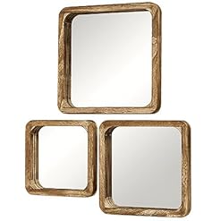 Espejos de madera - Diseños artesanales a precios irresistibles