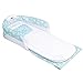 Produktbild ZWW Baby Portable Fach Kinderbett mit Beleuchtung Musik Multifunktions Babybett , Blue