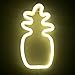 Produktbild Ananas Leuchtreklamen LED Decor Nachtlicht Wand Dekor Weihnachtsdekoration Geburtstag Party Home LED dekorative Lichter Hochzeit Event Bankett Party Decor, Batterie und USB Power (Warmweiß)