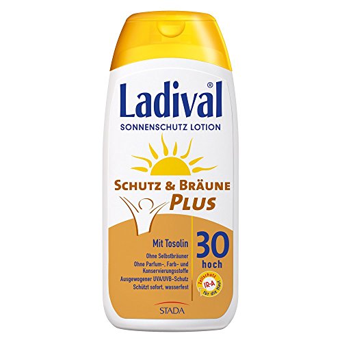 Preisvergleich Produktbild Ladival Schutz&bräune Plus Lotion Lsf 30 200 ml