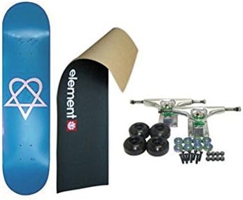Heartagram Element Skateboard Logo Grip Comp. 7.75 Blue
