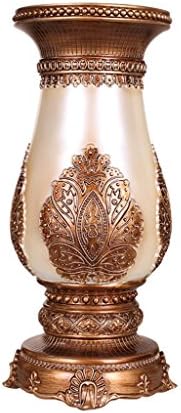 GAOLILI Resin Countertops Large Vases Floor Vases Porch Living Room Simulation Flower Dried Flower Plug Vase ( Color : C )