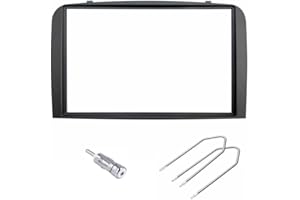 SOUND-WAY Sound way - Kit de Montage Autoradio, Façade Cadre de Radio 2 DIN, Adaptateur Compatible avec Alfa Romeo 147 (937) 2000-2010 / GT (937) 2004-2010