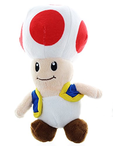 super mario toad plush