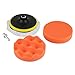 Produktbild Ruirain-DE New 5 inch Buffing Pad Auto Car Polishing Sponge Wheel Kit with M10 Drill Adapter Buffer