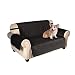 Produktbild Puppymate Sofaschoner Sofabezug 2 Sitzer Anti-Rutsch Schwarz/Grau/Koffee (Schwarz)