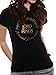 Produktbild T-Shirt Fitted (Women-Xxl) Gold Foil Logo (Black)