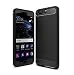 Produktbild HUAWEI 10 Plus hülle Silikon weicher TPU Ultra dünn gebürstete textur Kohlefaser Telefon Case cover DECHYI-Schwarz