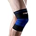 Produktbild Kniebandage,Basketball-Schutzkleidung, Sport-Profi, Unisex, Reiten, Outdoor, Bergsteigen, Warme Strick-Single, Blau, S