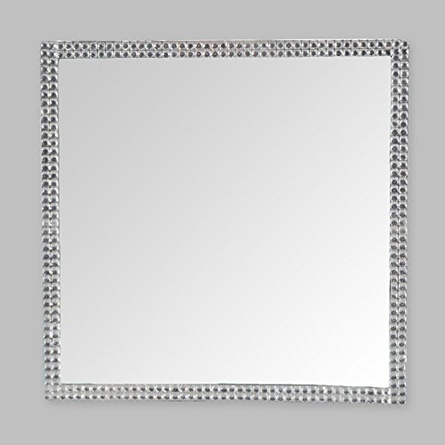 Spiegel Dekoteller Kerzenhalter Tablett Mirror Spiegeltablett Deko Teller Eckig - 2