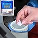 Produktbild TPulling 1/2/4/5/6/8/15 Stück Brausetabletten  Superkonzentrierter Autoglaswasser-Wischer Die Konzentrierte Brausetabletten Säubert Wischkonzentrat Konzentrat Auto Glas Brausetabletten (2)