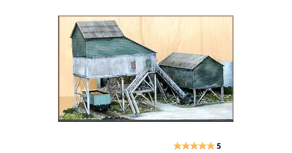 plastic model railway buildings