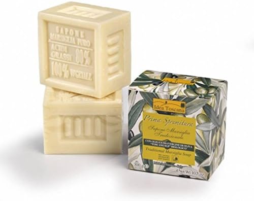 Prima Spremitura Organic Olive Oil Marsiglia Bar Soap 300 gm/10.5 oz by Prima Spremitura