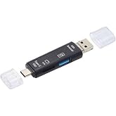 Lunatic 6850 Otg 3in1 Type-C Ve Micro Usb Tf &Ccedil;evirici D&ouml;n&uuml;şt&uuml;r&uuml;c&uuml; Kart Okuyucu Android telefonlarda t&uuml;m OTG fonksiyonlarını d