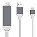 Produktbild Hoidokly HDMI Kabel HDMI Video AV-Kabel Kompatibel mit Phone X/8/8 Plus/7/7 Plus /6s /6s Plus/6/6 Plus/ 5s/5c/5/se, Pad Air/Pro/Mini - (weiß)