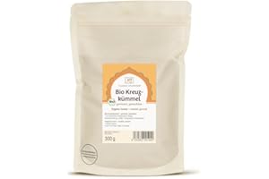 ‎CLASSIC AYURVEDA Classic Ayurveda - Bio Kreuzkümmel geröstet gemahlen - 300 g - Aromatisches Gewürz für Hülsenfrüchte und Kohlgerichte