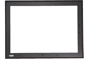 HotFireDoor Puerta para Chimenea de Leña, Cristal Vitroceramico y Regulador de Entrada de Aire, +Eficiencia de Temperatura y Seguridad de la Combustion. Sin Obras. Tamaño 70x55Cm. Tirador Derecha