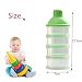 Hrph Portable Baby Infant Feeding Milk Powder &Food Bottle Container 3 Cells Grid Box