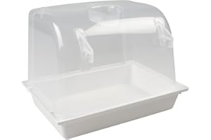 Duvoplus Badewanne XL – 24 x 17 x 18 cm, Weiß