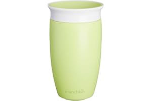 Munchkin Miracle 360°-Trinkbecher für Babys und Kleinkinder, BPA-frei, auslaufsicher, spülmaschinenfest, für Kinder ab 12 Monaten, grün - 296 ml