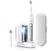 Produktbild Philips Sonicare FlexCare+ elektrische Zahnbürste plus UV HX6972/03 Wiederaufladbare Schallzahnbürste, Reiseetui, 2 InterCare Bürstenköpfe