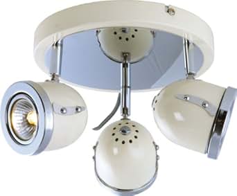 Heitronic Deckenstrahler BEL AIR 3-flammig vanille 3 x GU10 LED 3W