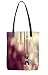 Snoogg Cute Eiffel Tower Womens Digitally Printed Utility Tote Bag Handbag Made Of Poly Canvas With Leather Handle RS.299.00