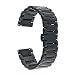 Produktbild TRUMiRR 22mm Quick Release-Uhrenarmband -Edelstahl-Bügel-Armband für Samsung Gear S3 Classic Frontier, Galaxy Watch 46mm, Asus ZenWatch 1 2 Männer, LG G Watch Urbane W150, Huawei Watch 2 (Classic)