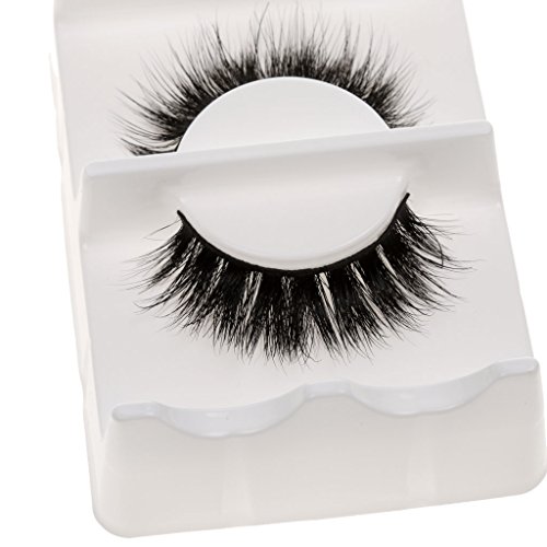 Ein Paar Künstliche Pferdehaar Lange Wimpern Natürlich Schwarz – 03 - 3