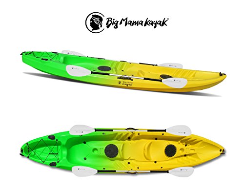 TANGO BIG MAMA KAYAK CANOA DA 370 CM CON 2 + 1 POSTI + 2 PAGAIE + 2 GAVONI (PACK 1) (CROCO)