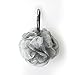 1541 London Exfoliating Bath & Shower Body Puff / Scrunchie / Buffer (Silver Grey)