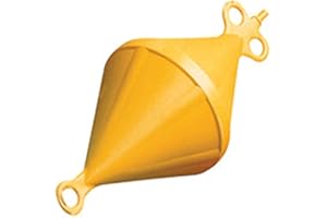 Nuova Rade Bouée de Corps-Mort biconique Jaune Jaune 75 cm