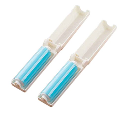 Preisvergleich Produktbild Providethebest Faltbare Fusselbürsten Bürsten Wasser Sticky Haar Pet Haarentferner Kleidung Staub Saugpinsel Teppich Blau 19.5 * 2.9cm