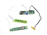 VGA LVDS controlador Junta njytouch v.m70 a VGA LCD Controller Board Kit para B170PW02 V0 B170PW04 V0 B170PW07 V0 B170PW07 V1 17, 1440 x 900 2 CCFL LVDS
