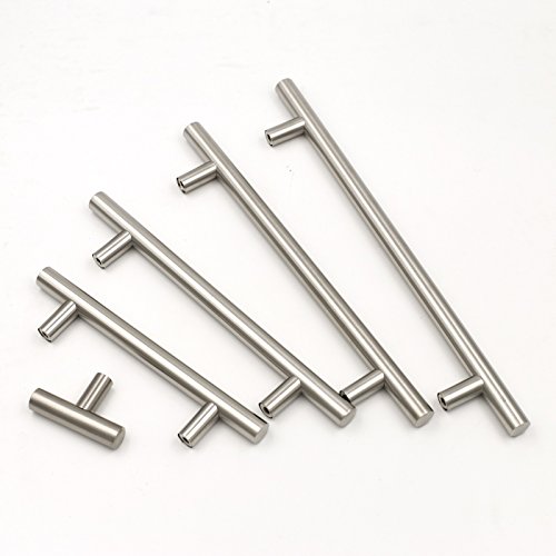 20x Goldenwarm® T Stangengriff Möbelgriffe Hohle Edelstahl Küchenschrank Türgriffe Bohrlochabstand 160mm Gesamtlänge 224mm 20x Goldenwarm® T Stangengriff Möbelgriffe Hohle Edelstahl Küchenschrank Türgriffe Bohrlochabstand 160mm Gesamtlänge 224mm
