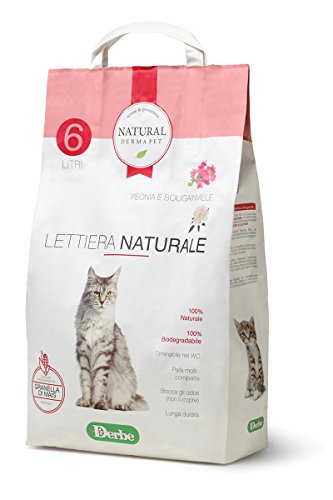 Natural Derma Pet Lettiera Peonia e Bouganville