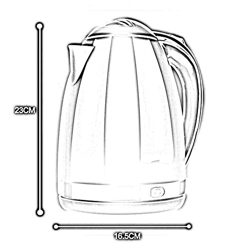 GPC Kettle Electric Kettle Hot Kettle Professinal Cordless Kettle 304 Stainless Steel Home Automatic Power off Fast Pot 2.0L 1500W Electric Kettles,3