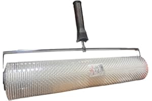 Skimflex Spiked Floor Roller for Self Levelling Compounds - Removes Air Bubbles and Promotes Optimal Adhesion, 500mm(28mm Spikes)