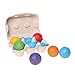 Grimm's Giant Marbles - Set of Wooden Balls in a Rainbow of Colors