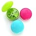 Produktbild PuTwo Pillendose Tablettenboxen Satz von 3 Pillenbox 7 Tage Tabletten Box mit Clamshell & Spinning Öffnen Design Pillendose 7 Tage Pillen Organizer Tabletten Wochenbox - Hellblau, Rosarot, Hellgrün