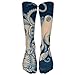 Produktbild Octopus Ocean Animal Compression Socks Foot Long Stockings Anti Fatigue Varicose Veins Socks For Men Women Supports Sport Running Cycling Football Slim Leg Travel Medical Nursing.