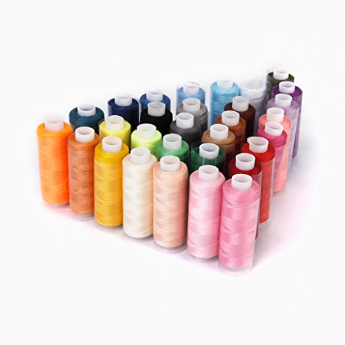 Polyester Nähen Quilten Themen 40S / 2 Packung mit 30 Spulen Assorted Farben