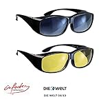 infactory Überbrillen: Schärfer-Sehen-Set mit 2...