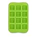 Produktbild sunshineBoby 1PC Chill Eiswürfelform, Heiße Silikon-Frost-Form-Stangen-Pudding-Gelee-Schokoladen-Hersteller-Form 12 Eis-Würfel,Silikon Eiswuerfel Form Eiswuerfelbehaelter Mit Deckel Ice Tray Ice Cube, Kühl Aufbewahren (Grün C)