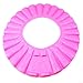 Baby Kids Children Tearless Shampoo Bath Shower Cap Hat -Pink