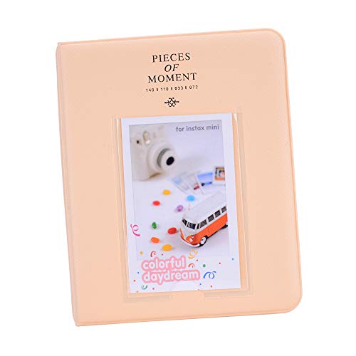 [Fuji Instax Mini Photo Album] - Goocor Pieces of Moment Book Album For Films of Instax Mini 8 8+ 9 7s 70 25 50s 90/ Pringo 231/ Fujifilm Instax SP-1/ Polaroid PIC-300P/ Polaroid Z2300 (White)